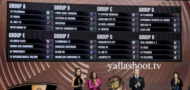 إنتر ميامي بقيادة ميسي يفتتح كأس العالم للأندية 2025 ومانشستر سيتي يواجه يوفنتوس