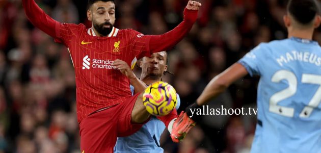 صلاح يضمن لليفربول فوزاً كبيراً على مان سيتي